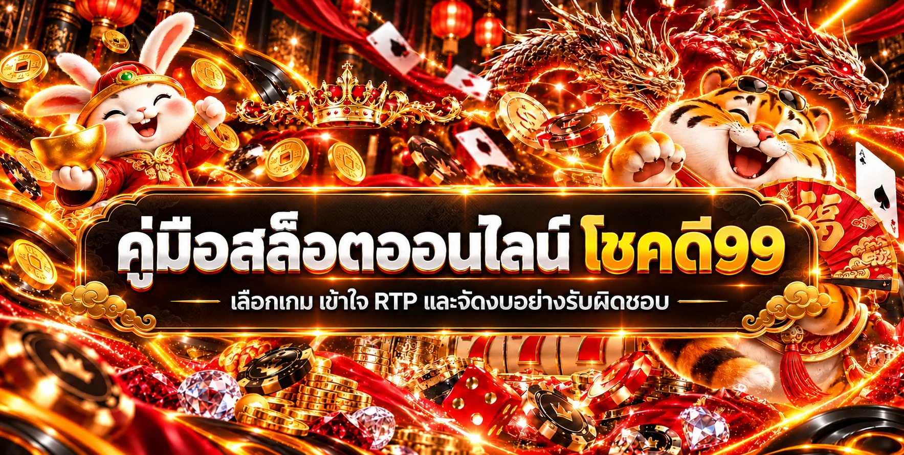คู่มือสล็อตออนไลน์ โชคดี99 | RTP ความผันผวน และการจัดงบ